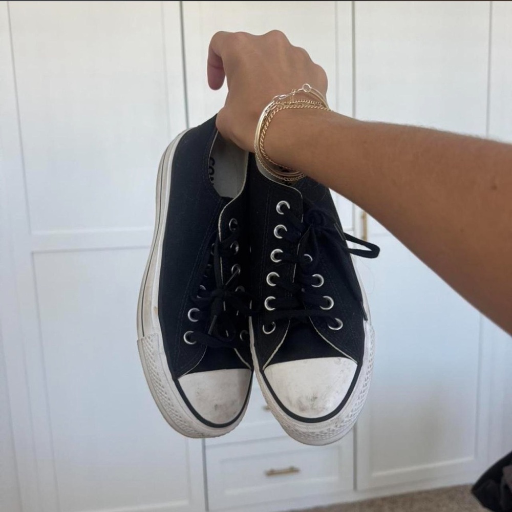 Black and White Sneakers